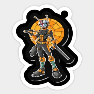 Unique Super Hero Anime Cartoon Art Character Sticker